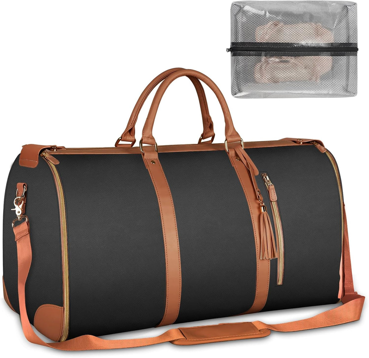 Garment Duffle Bags for Travel, Convertible Carry On Garment Bag
