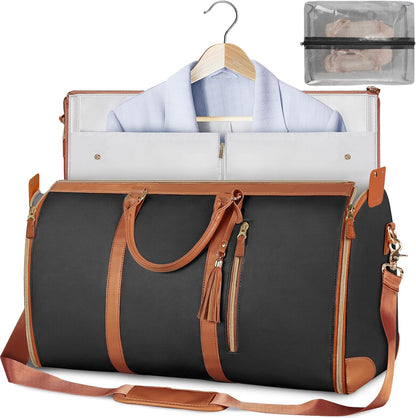 Garment Duffle Bags for Travel, Convertible Carry On Garment Bag