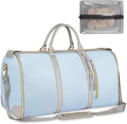 Garment Duffle Bags for Travel, Convertible Carry On Garment Bag