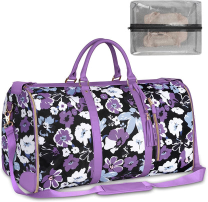 Garment Duffle Bags for Travel, Convertible Carry On Garment Bag