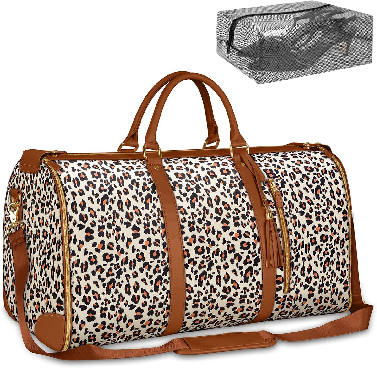 Garment Duffle Bags for Travel, Convertible Carry On Garment Bag