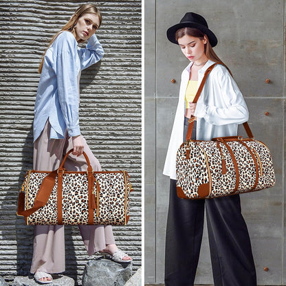 Garment Duffle Bags for Travel, Convertible Carry On Garment Bag
