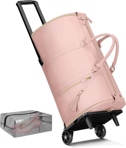 Garment Duffle Bags for Travel, Convertible Carry On Garment Bag