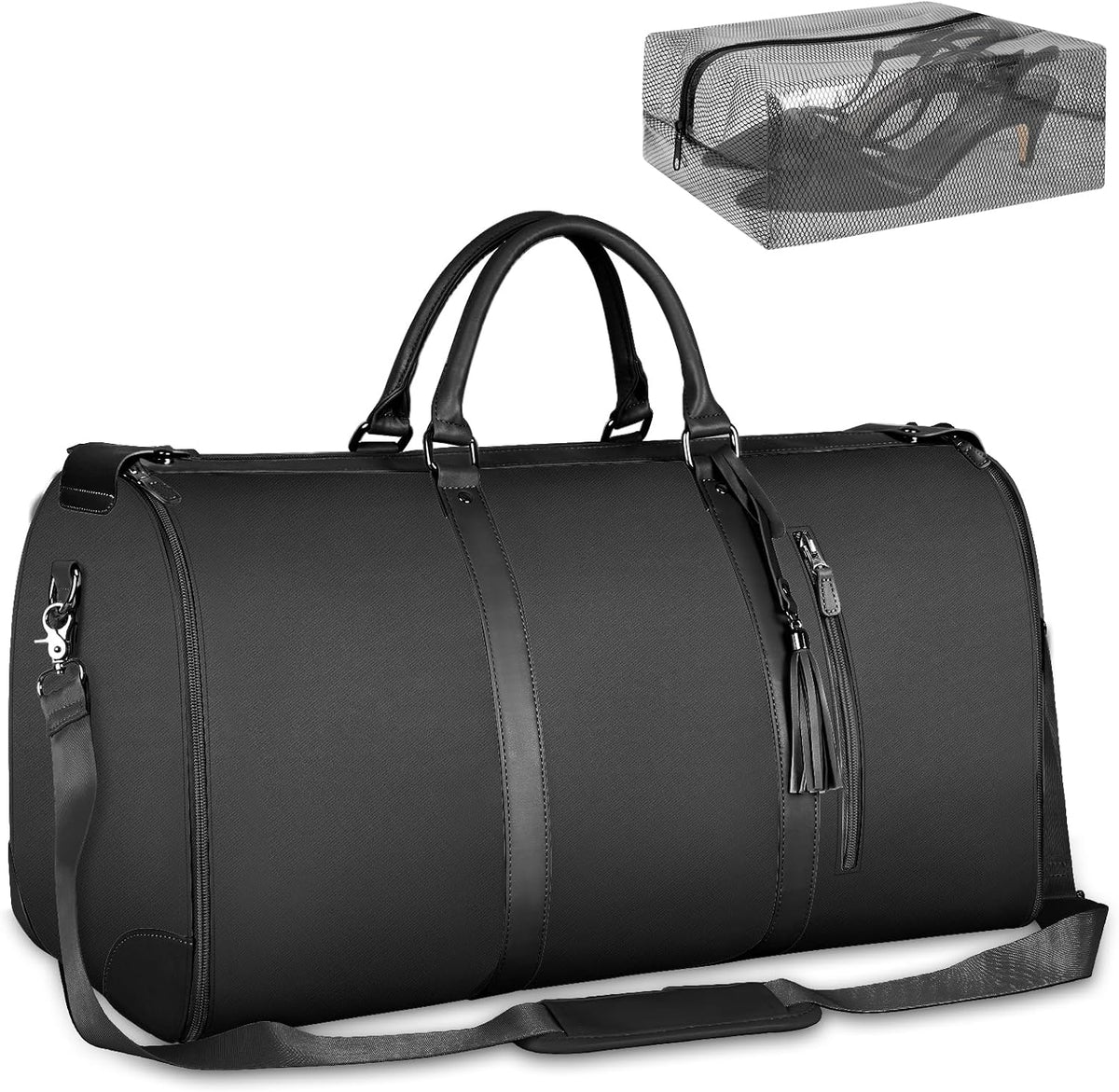 Garment Duffle Bags for Travel, Convertible Carry On Garment Bag
