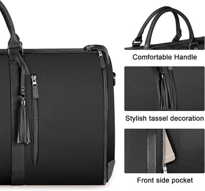 Garment Duffle Bags for Travel, Convertible Carry On Garment Bag