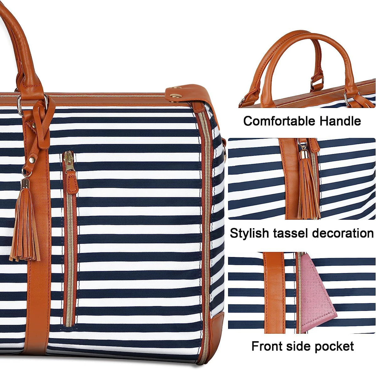 Garment Duffle Bags for Travel, Convertible Carry On Garment Bag