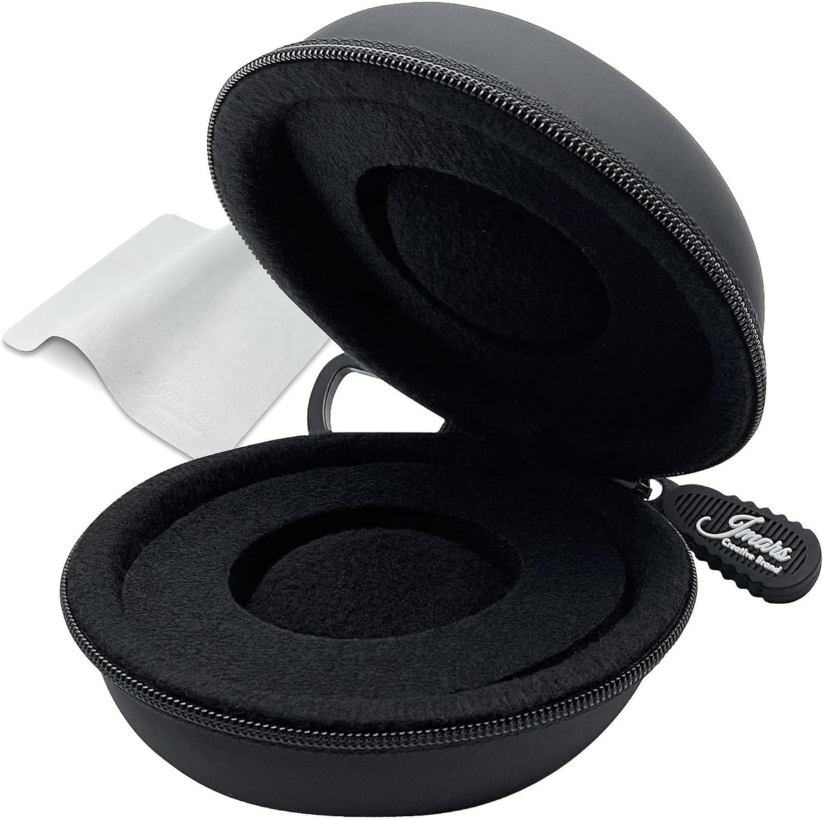 Watch Travel Case, Shock-Tested Single Watch Case for Wristwatches & Smart Watches, Black