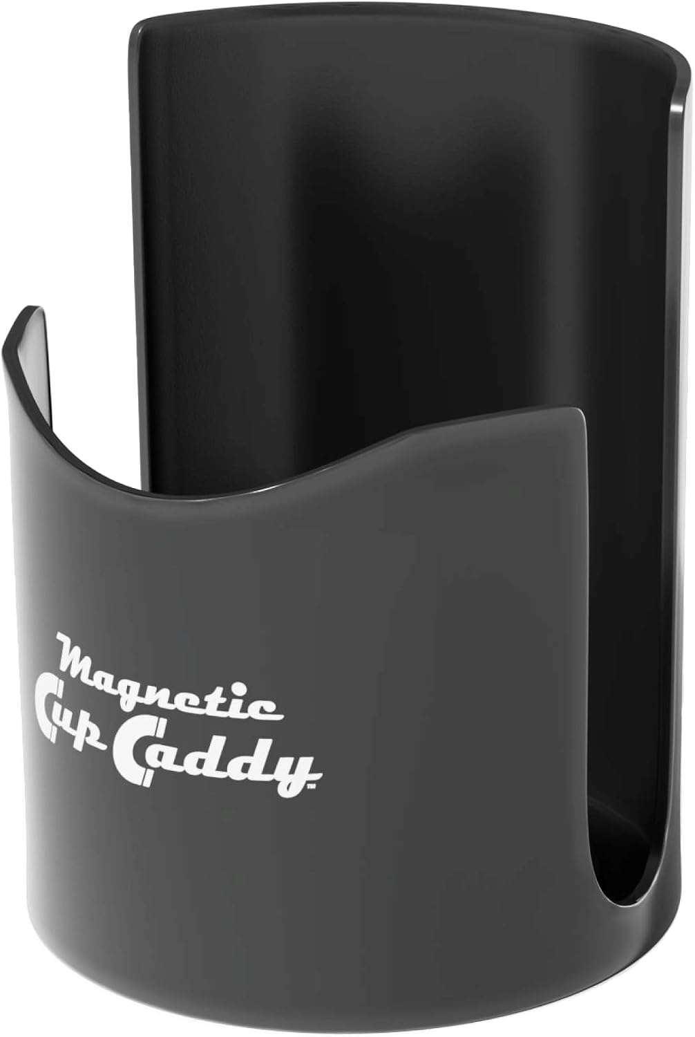 Magnetic Cup Holder - Caddy for Bottles, Glasses, and Cans - Fits on Fridge, Lawnmower, Forklift, Cart, or Ladder - Heavy-Duty Magnet