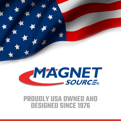 Magnetic Cup Holder - Caddy for Bottles, Glasses, and Cans - Fits on Fridge, Lawnmower, Forklift, Cart, or Ladder - Heavy-Duty Magnet
