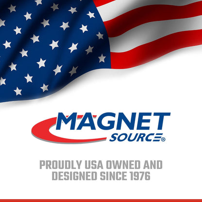 Magnetic Cup Holder - Caddy for Bottles, Glasses, and Cans - Fits on Fridge, Lawnmower, Forklift, Cart, or Ladder - Heavy-Duty Magnet