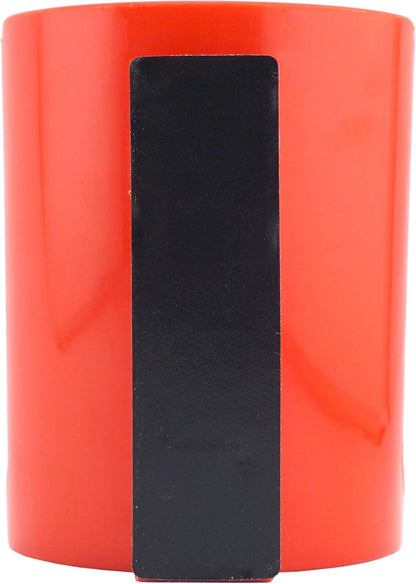 Magnetic Cup Holder - Caddy for Bottles, Glasses, and Cans - Fits on Fridge, Lawnmower, Forklift, Cart, or Ladder - Heavy-Duty Magnet