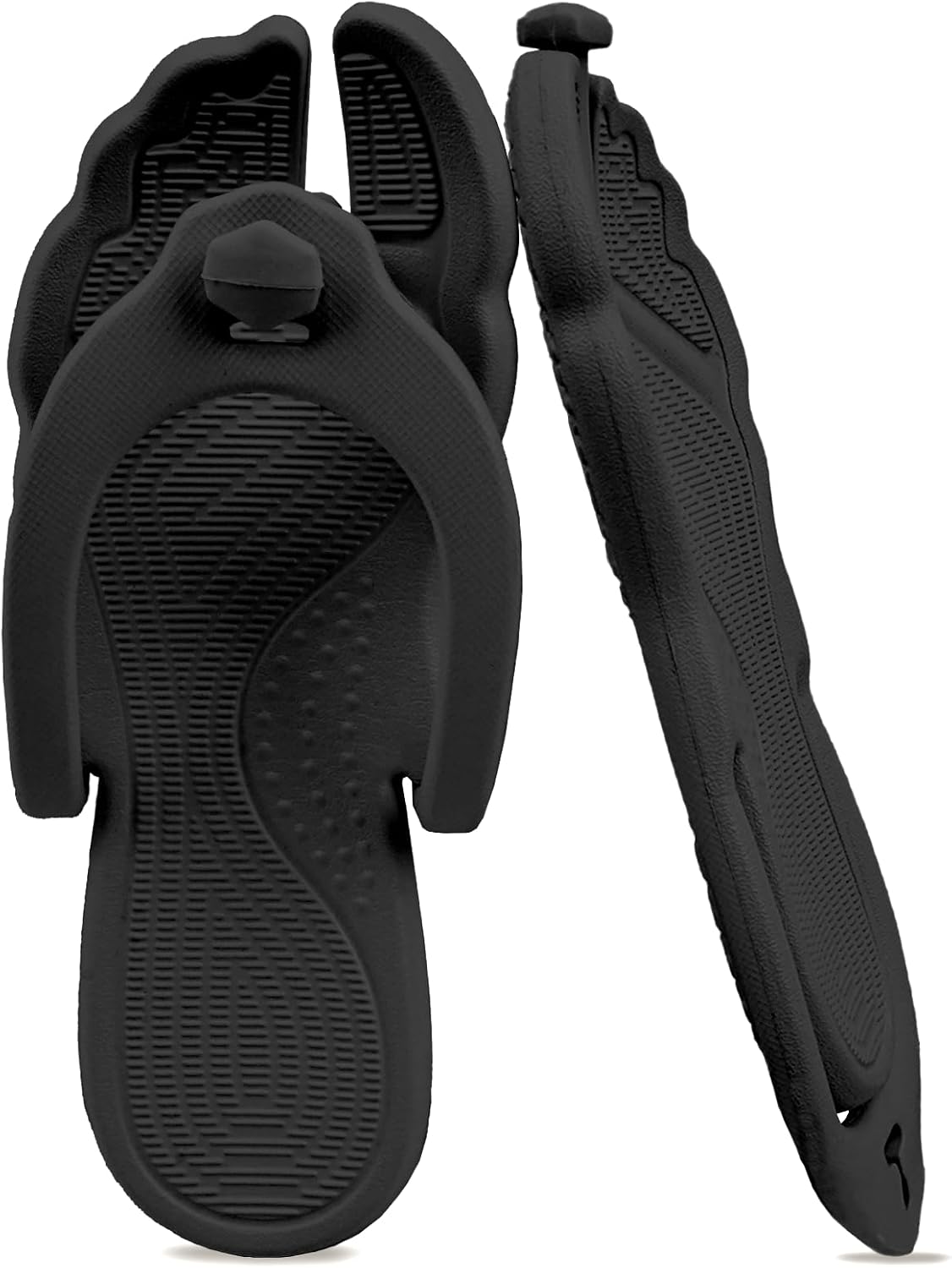 Flip Flops for Women Men Travel Slippers Shower Shoes Foldable Bathroom Camp Beach Sandals Lightweight Non-Slip Quick Dry