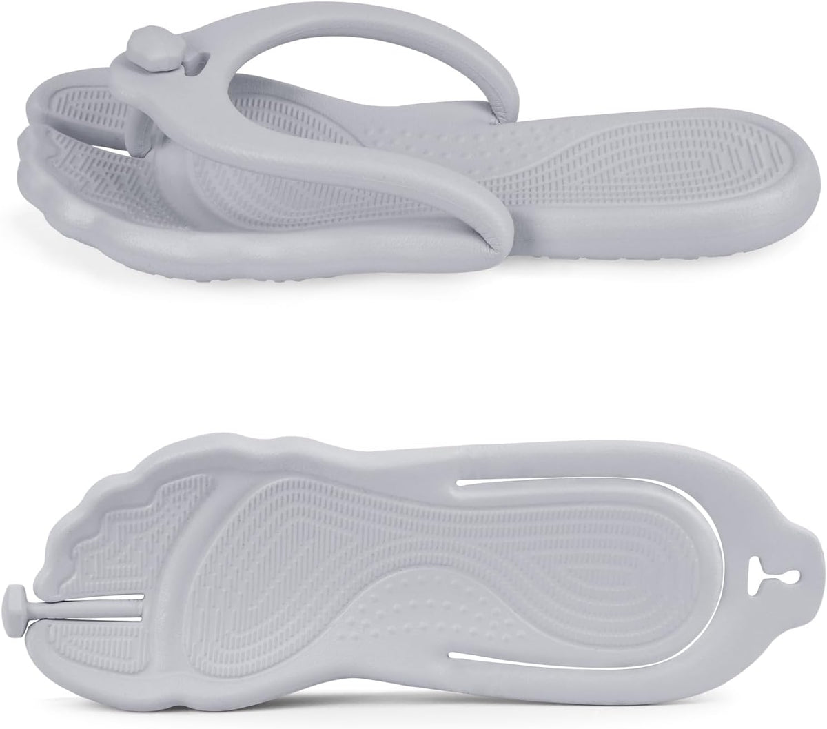 Flip Flops for Women Men Travel Slippers Shower Shoes Foldable Bathroom Camp Beach Sandals Lightweight Non-Slip Quick Dry