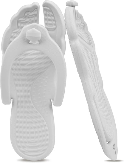 Flip Flops for Women Men Travel Slippers Shower Shoes Foldable Bathroom Camp Beach Sandals Lightweight Non-Slip Quick Dry