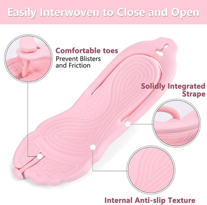 Flip Flops for Women Men Travel Slippers Shower Shoes Foldable Bathroom Camp Beach Sandals Lightweight Non-Slip Quick Dry