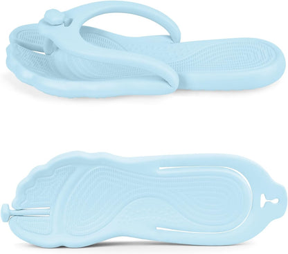 Flip Flops for Women Men Travel Slippers Shower Shoes Foldable Bathroom Camp Beach Sandals Lightweight Non-Slip Quick Dry