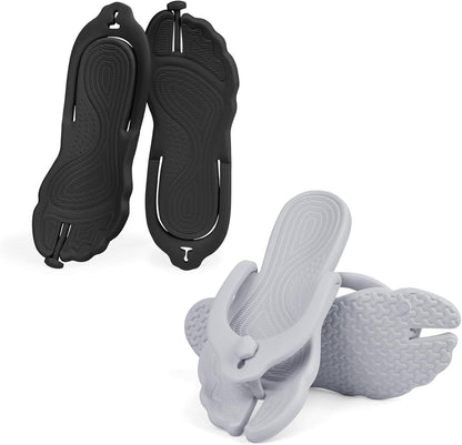 Flip Flops for Women Men Travel Slippers Shower Shoes Foldable Bathroom Camp Beach Sandals Lightweight Non-Slip Quick Dry