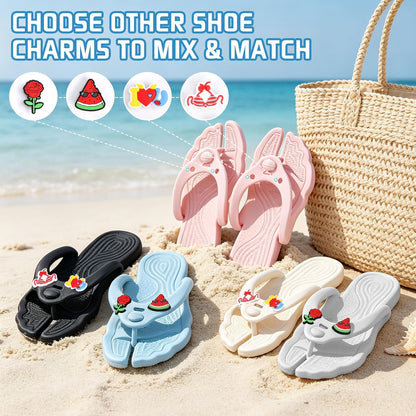 Flip Flops for Women Men Travel Slippers Shower Shoes Foldable Bathroom Camp Beach Sandals Lightweight Non-Slip Quick Dry