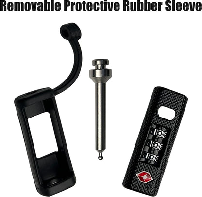 LAFENLIN TSA Lock for Gun Case, 3-Dial Combo Padlock