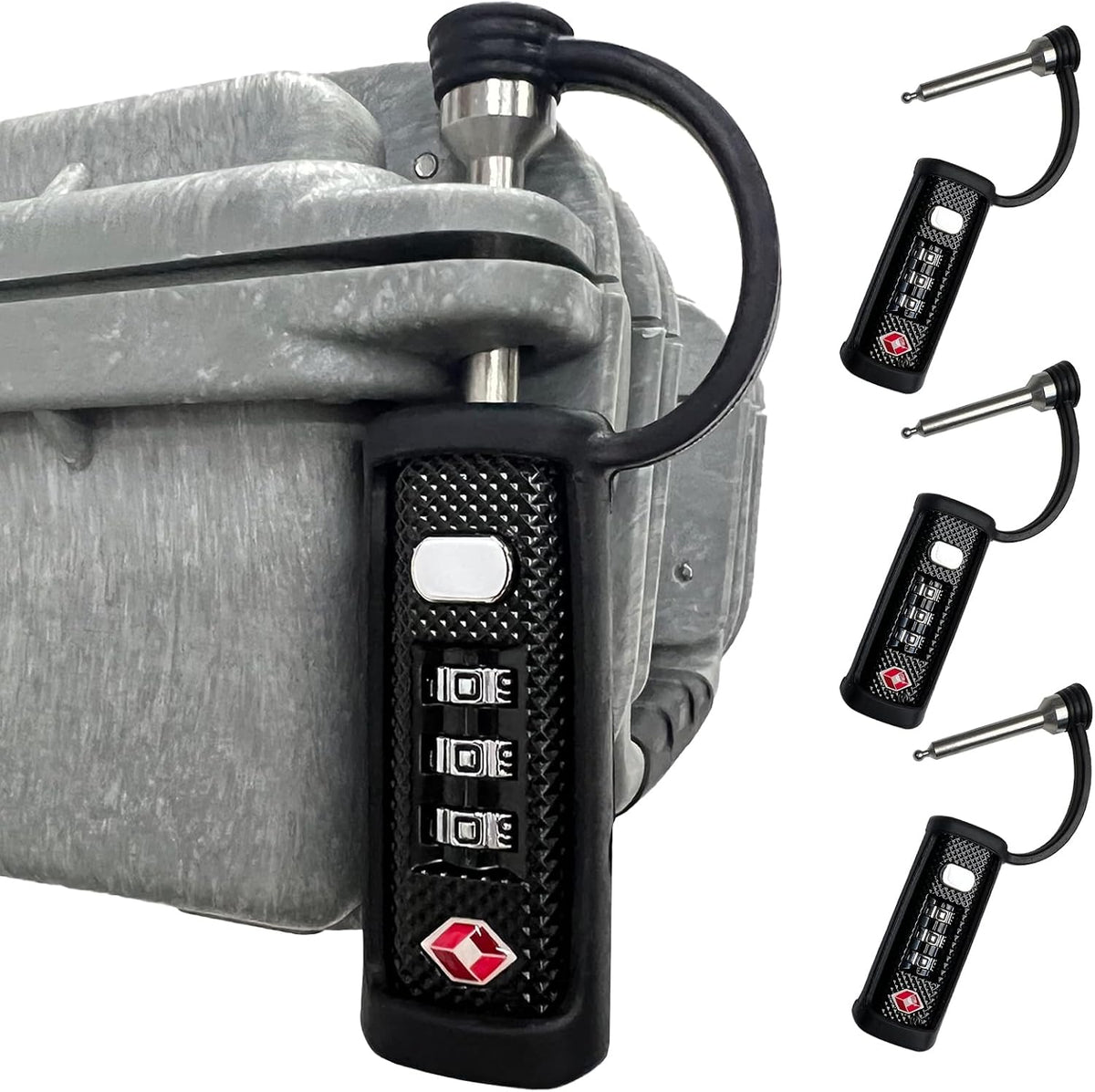 LAFENLIN TSA Lock for Gun Case, 3-Dial Combo Padlock