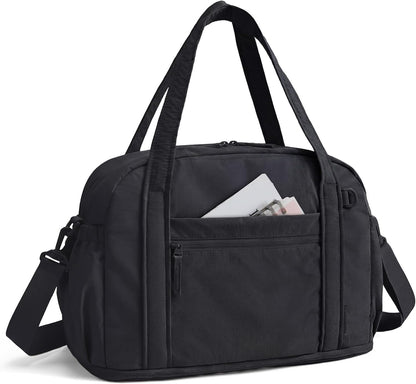 Expandable Personal Item Travel Bag, 2 Set Duffel Bag for Women