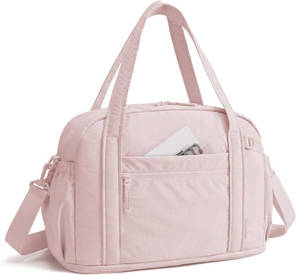 Expandable Personal Item Travel Bag, 2 Set Duffel Bag for Women