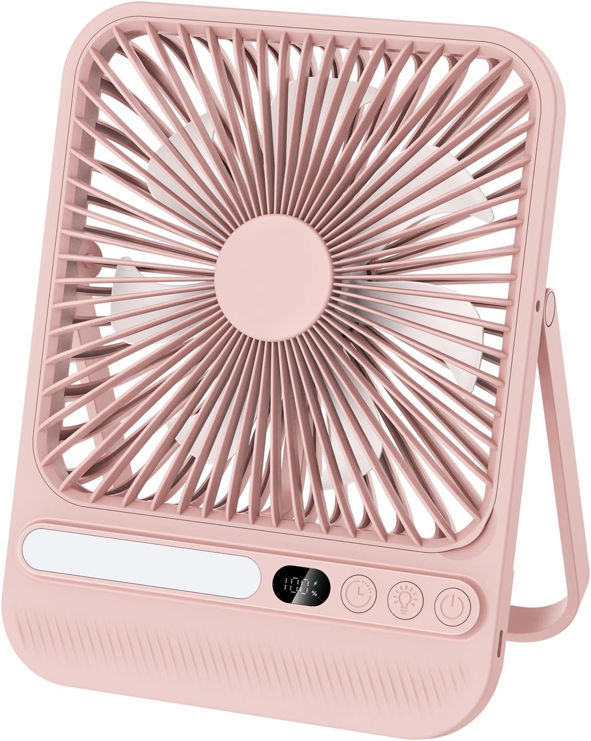 8000mAh Portable Travel Fan,7in 28hrs Ultra-Thin Desk Fan
