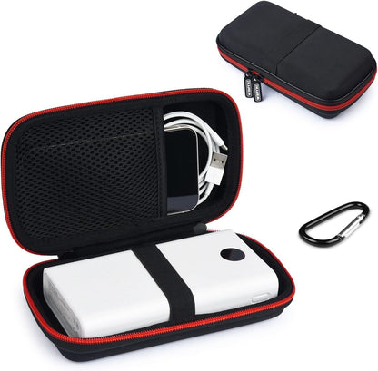 Hard Travel Case Fit for RAVPower 26800/20100/20000mAh, Anker Power Core 26800mAh/PowerCore +26800mAh, Dulla M50000 Power Bank 12000mAh, ROMOSS 30000mAh, Lab599 Tx500 Radio (Large Black)
