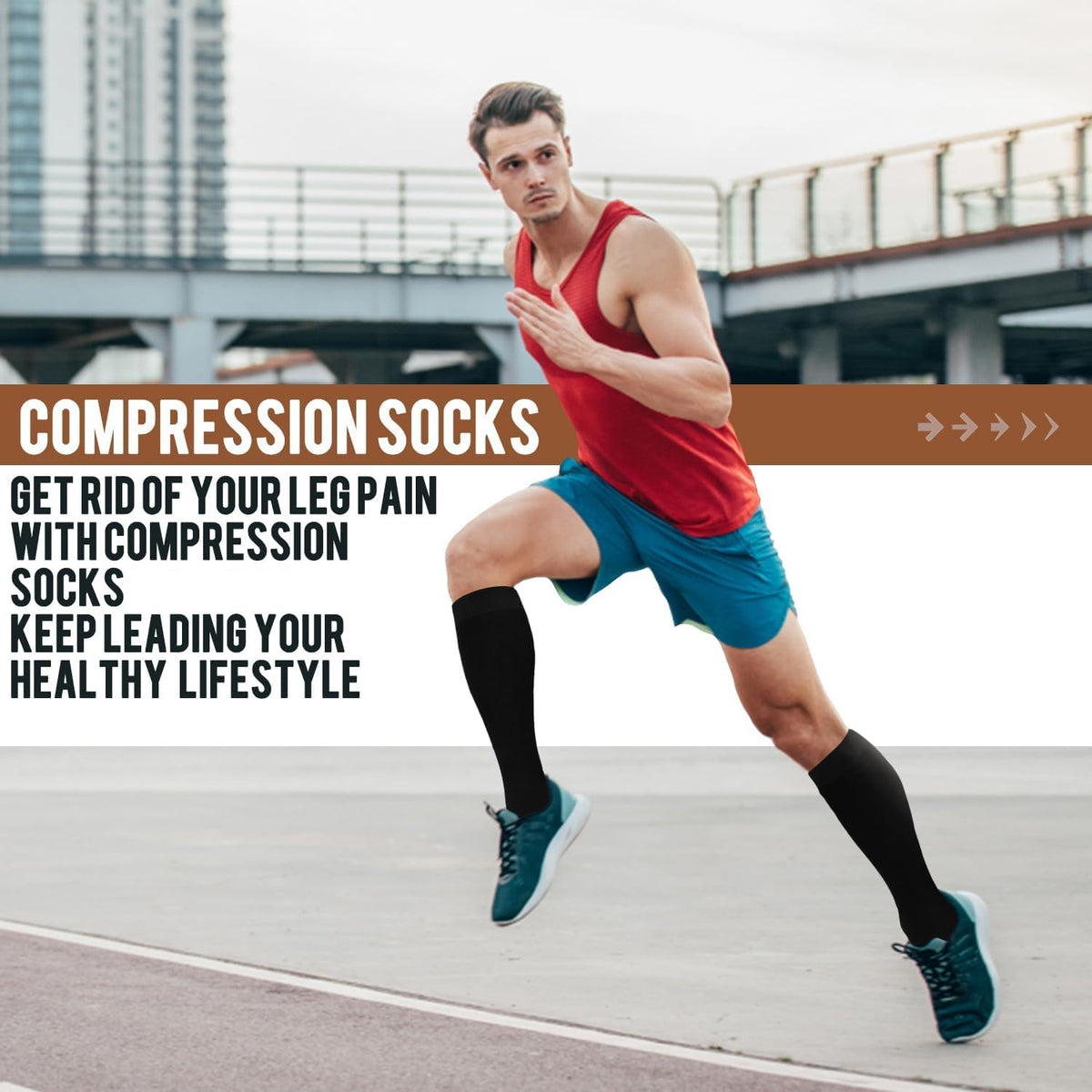 Copper Compression Socks Men & Women 4 Pairs,Best Support for Nurses,Running,FLying,Athletic