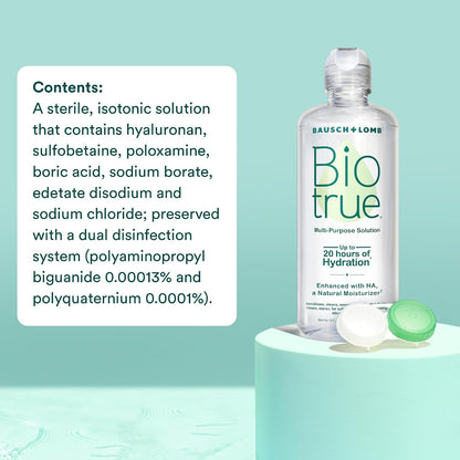 Multi-Purpose Contact Lens Solution with Lens Case, 2 Fl Oz