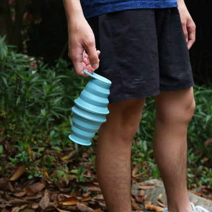 Collapsible Water Bottle, BPA Free Silicone Foldable Water Bottles