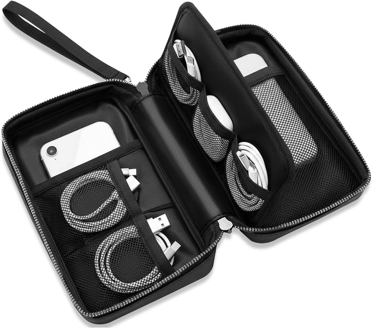 Electronics Organizer Travel Case, Cable Organizer,Tech Pouch