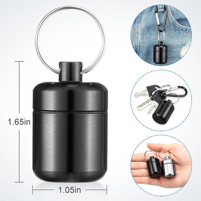 4 Pack Ear Plug Carrying Case, Black, Gray