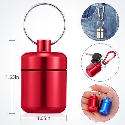 4 Pack Ear Plug Carrying Case, Black, Gray