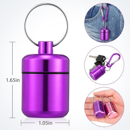 4 Pack Ear Plug Carrying Case, Black, Gray