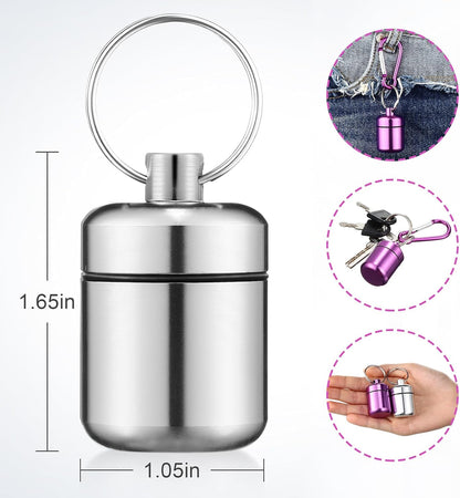 4 Pack Ear Plug Carrying Case, Black, Gray
