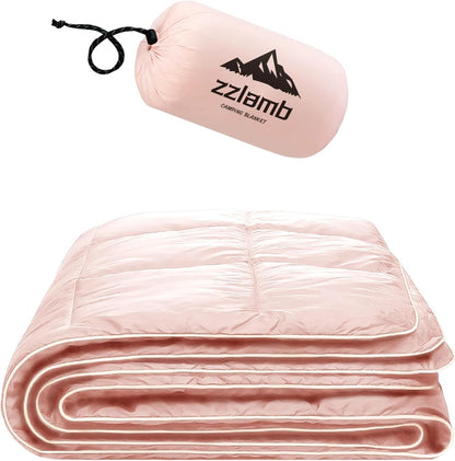 Camping Blanket Compact Down Alternative Outdoor Blanket
