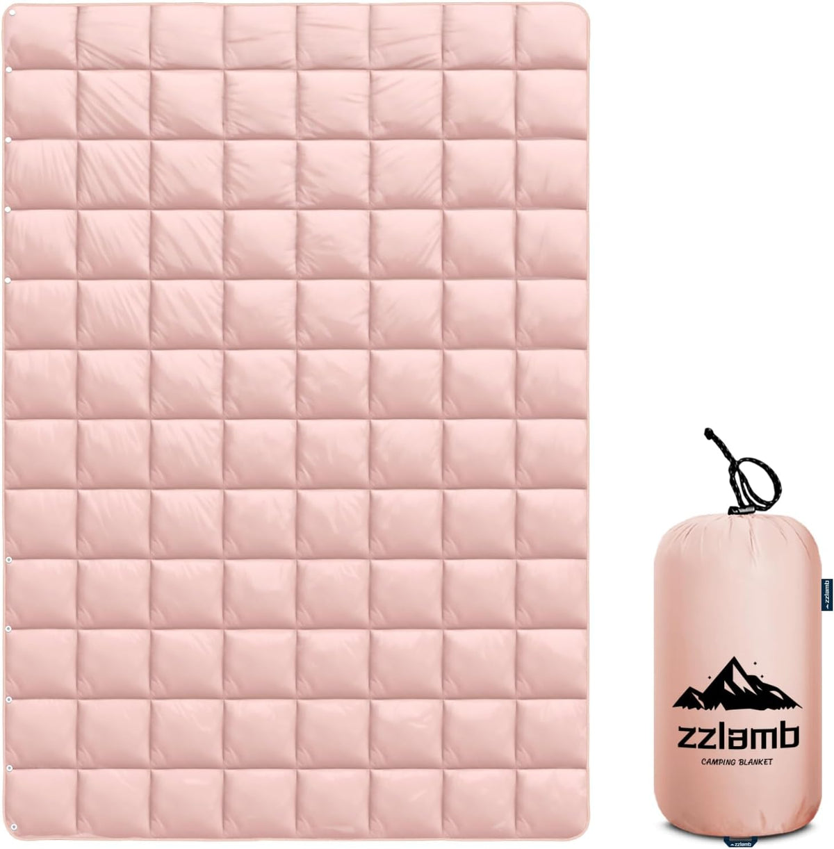 Camping Blanket Compact Down Alternative Outdoor Blanket