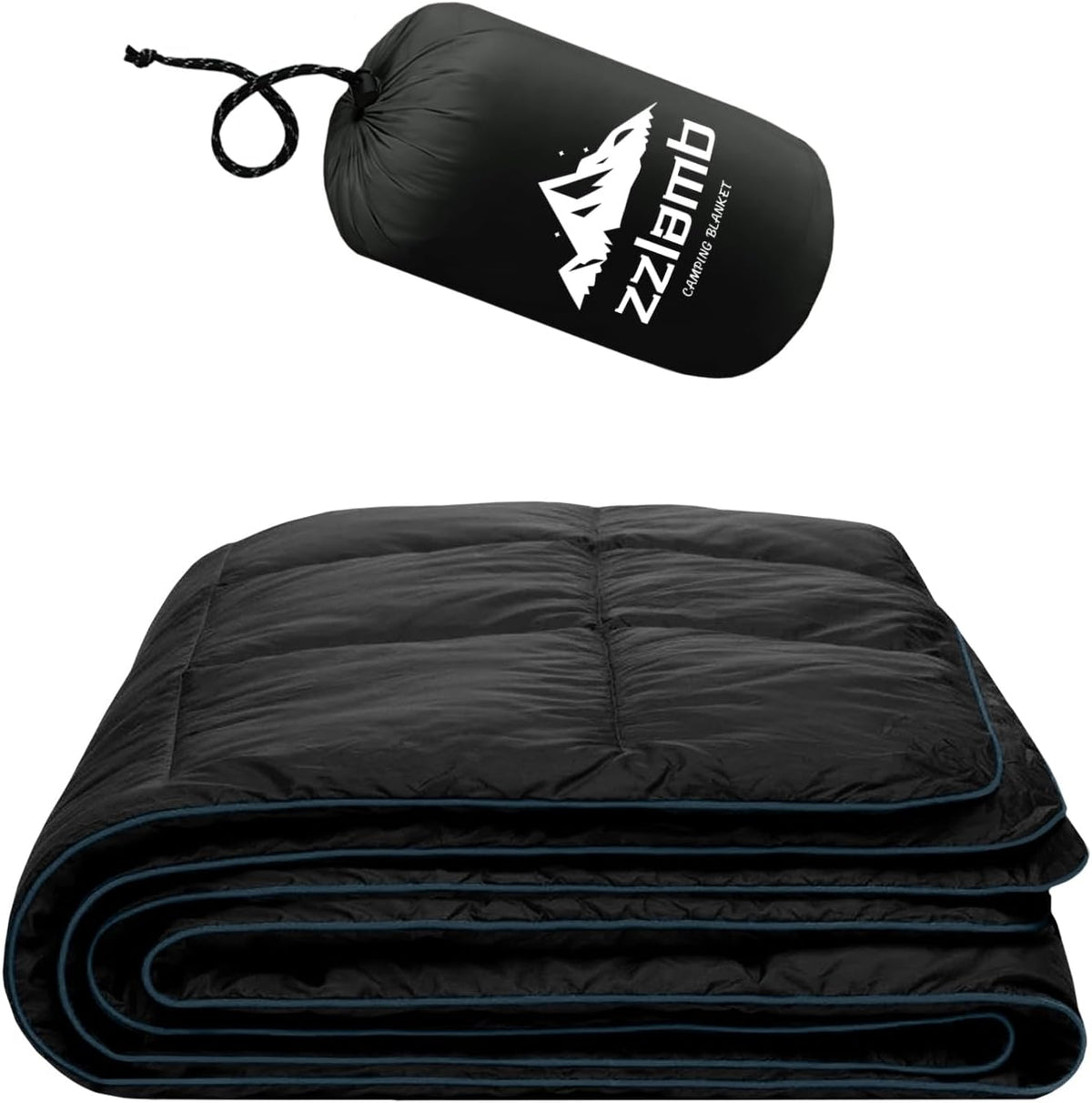 Camping Blanket Compact Down Alternative Outdoor Blanket