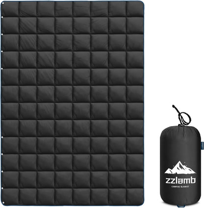 Camping Blanket Compact Down Alternative Outdoor Blanket