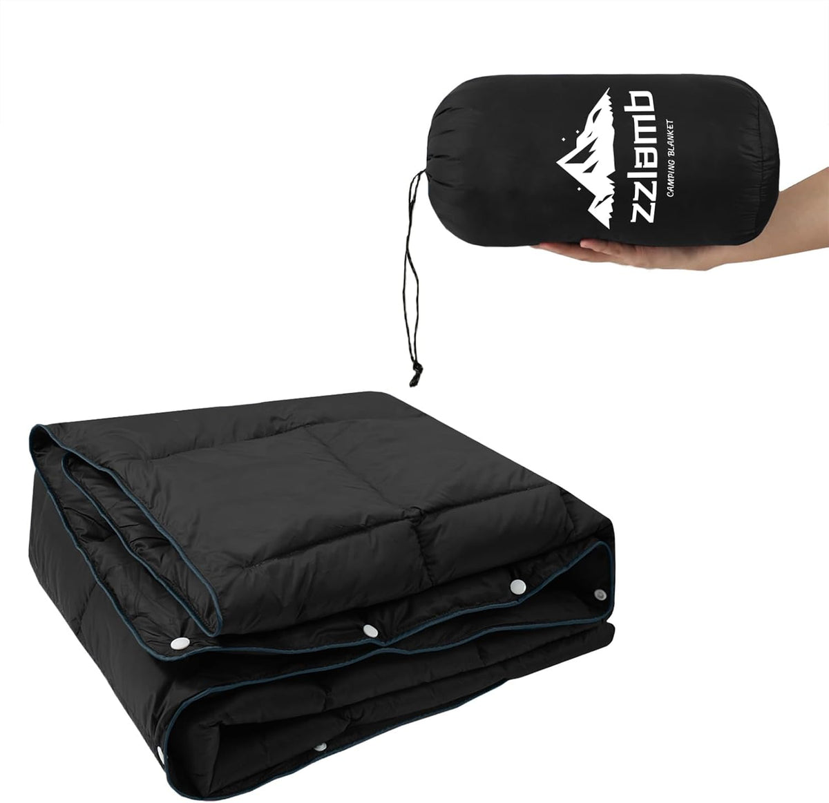 Camping Blanket Compact Down Alternative Outdoor Blanket