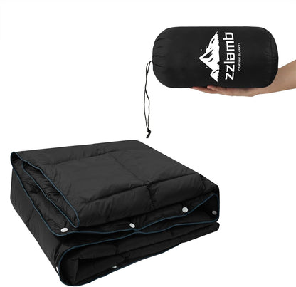 Camping Blanket Compact Down Alternative Outdoor Blanket