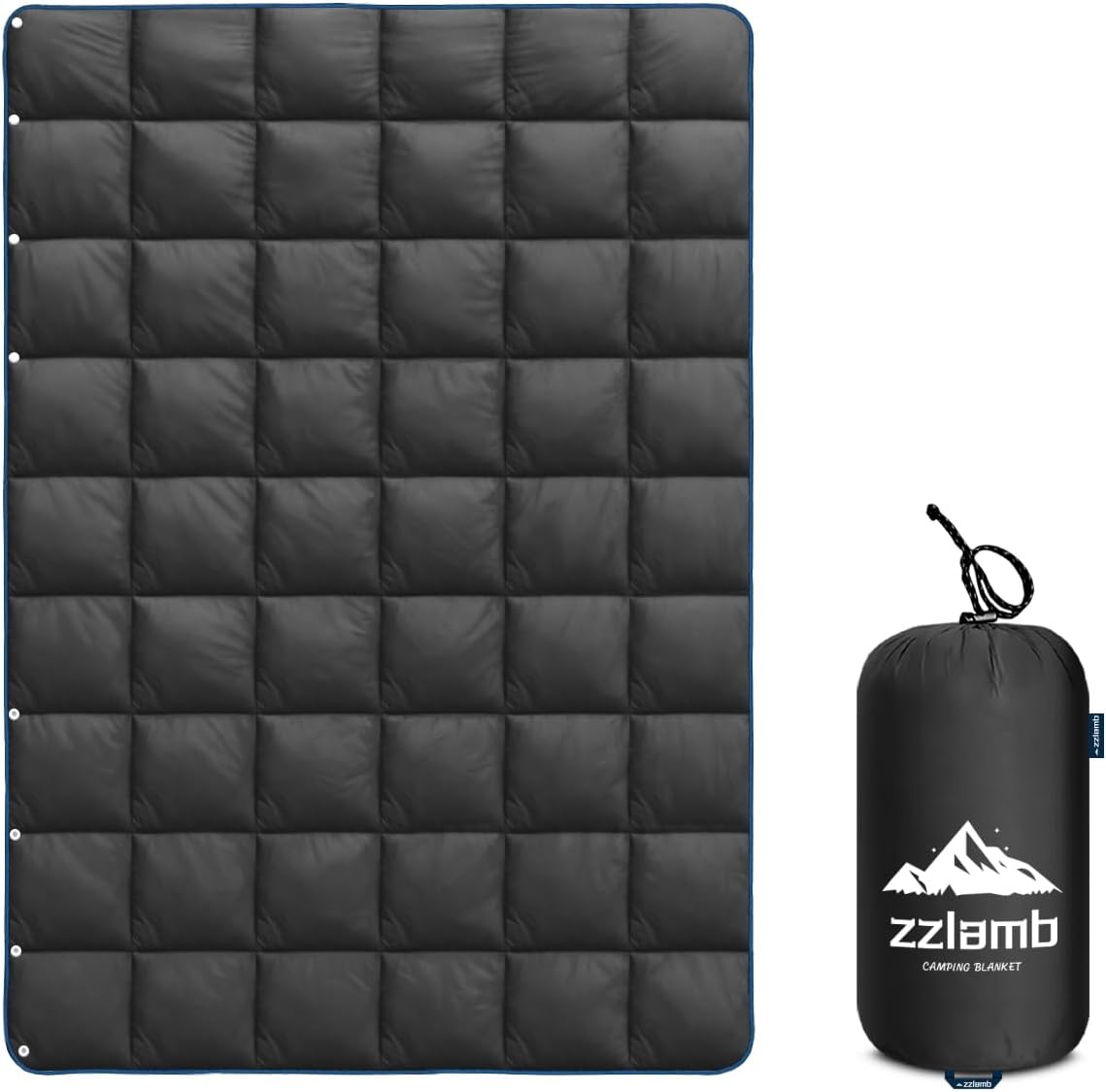 Camping Blanket Compact Down Alternative Outdoor Blanket