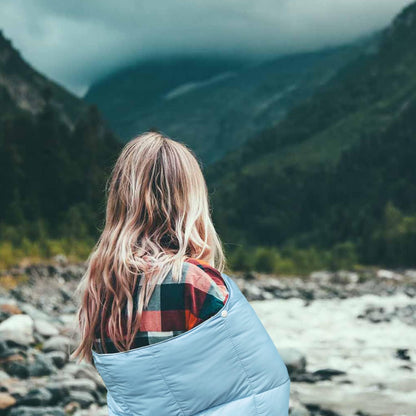Camping Blanket Compact Down Alternative Outdoor Blanket