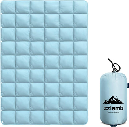Camping Blanket Compact Down Alternative Outdoor Blanket