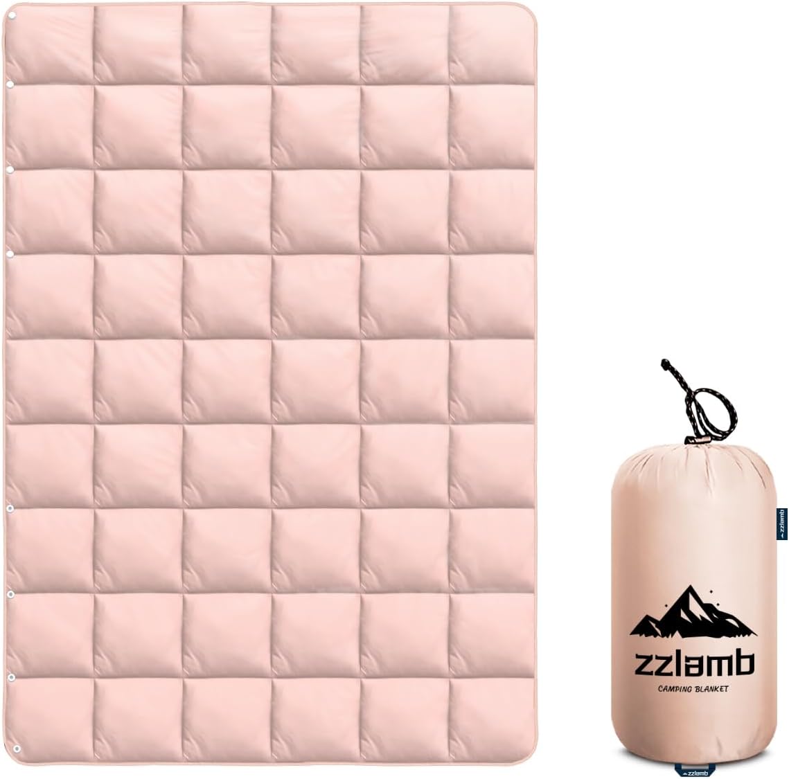 Camping Blanket Compact Down Alternative Outdoor Blanket