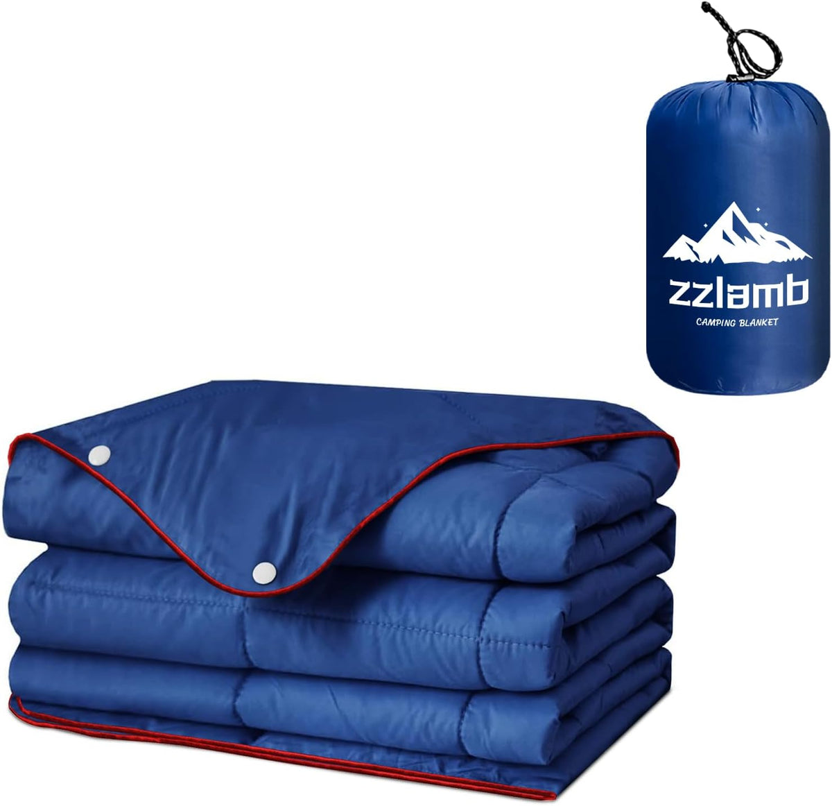 Camping Blanket Compact Down Alternative Outdoor Blanket