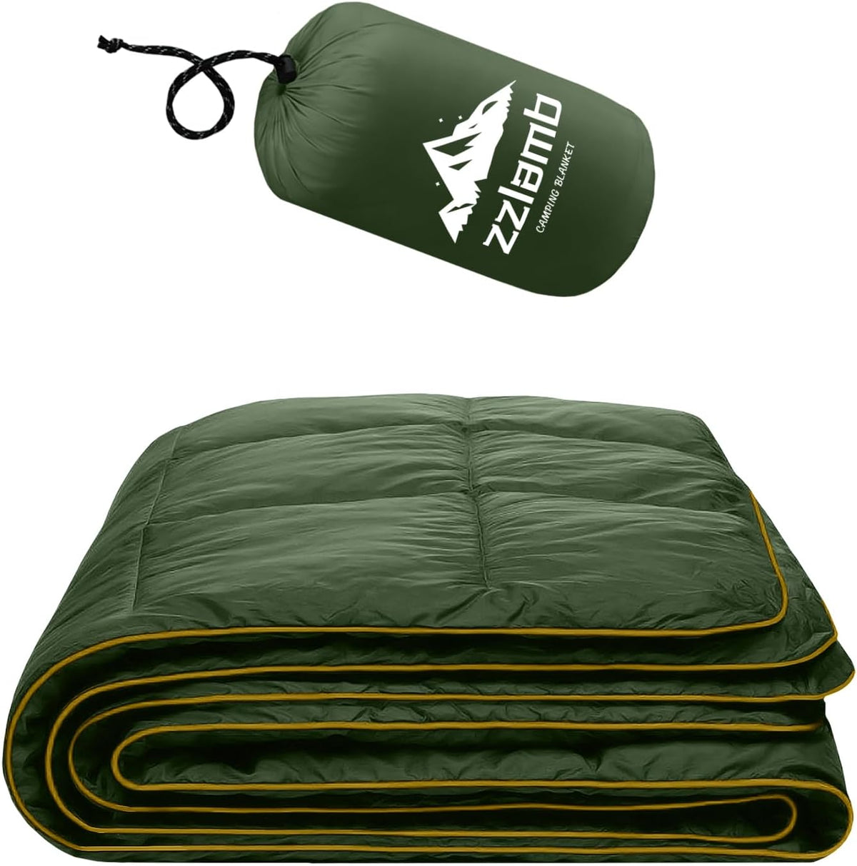 Camping Blanket Compact Down Alternative Outdoor Blanket