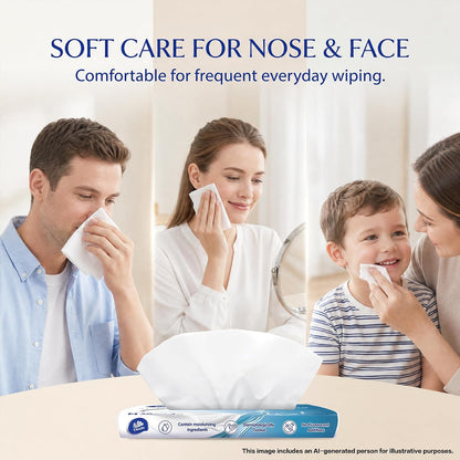3-Ply Ultra Care Pocket Tissues, Travel Size (of 10 Tissues)