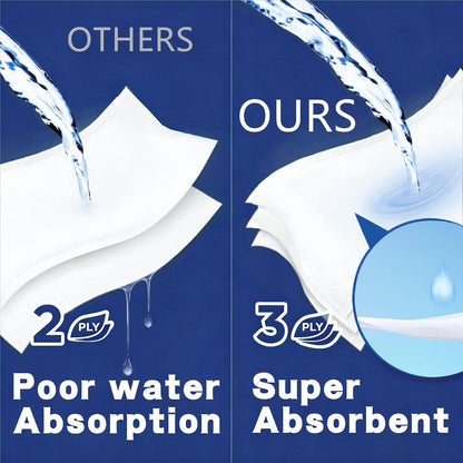3-Ply Ultra Care Pocket Tissues, Travel Size (of 10 Tissues)